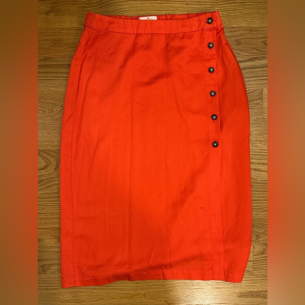 Marine Layer Layla Wrap Skirt Medium